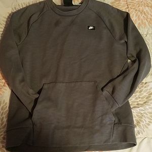 Gray Nike crewneck